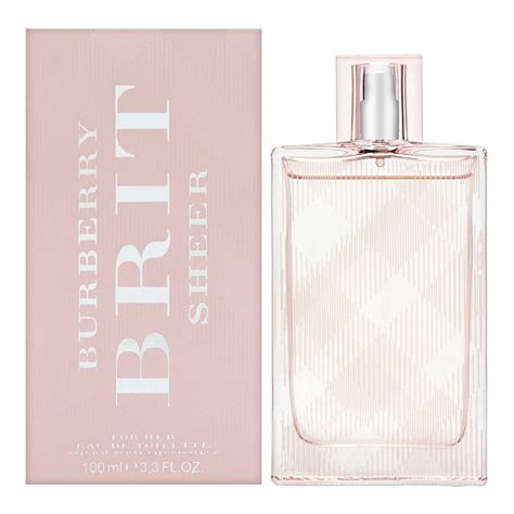 burberry brit sheer eau de toilette spray review|Burberry Brit perfume 3.3 oz.